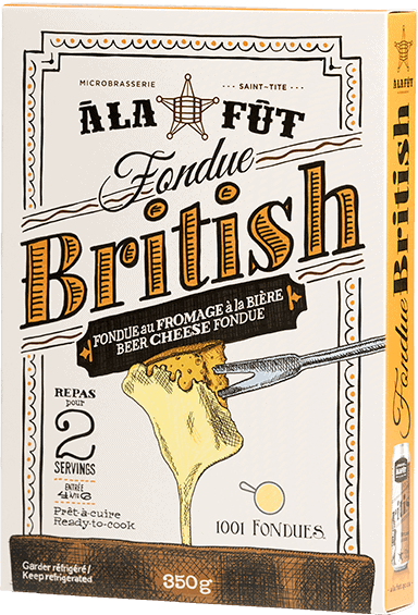 La British cheese fondue - À la Fût microbrewery
