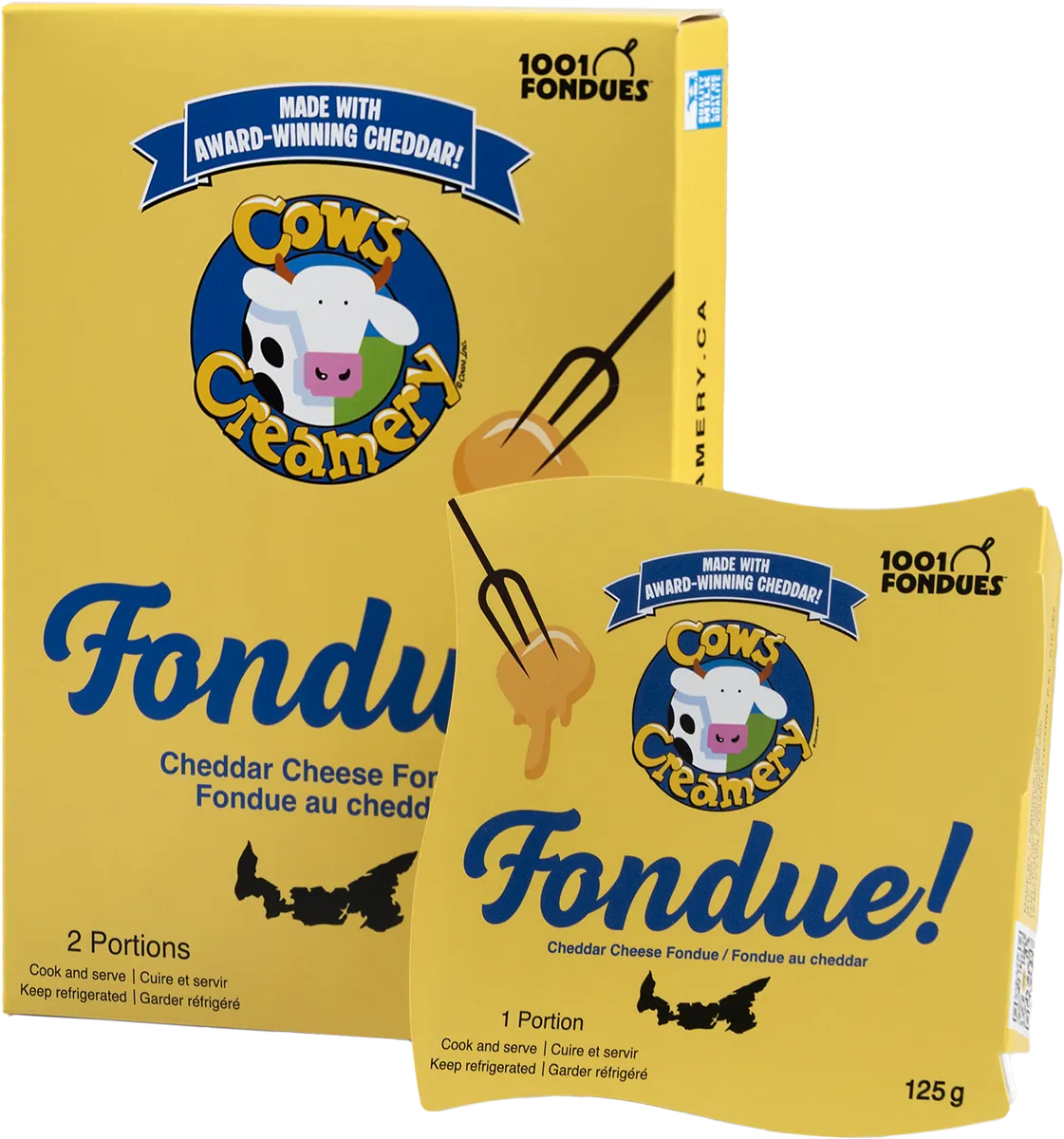 COWS Fondue – Fondue au cheddar - COWS